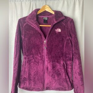 Cozy The North Face Women's Plush Burgundy Osito Jacket S /P gorpcore